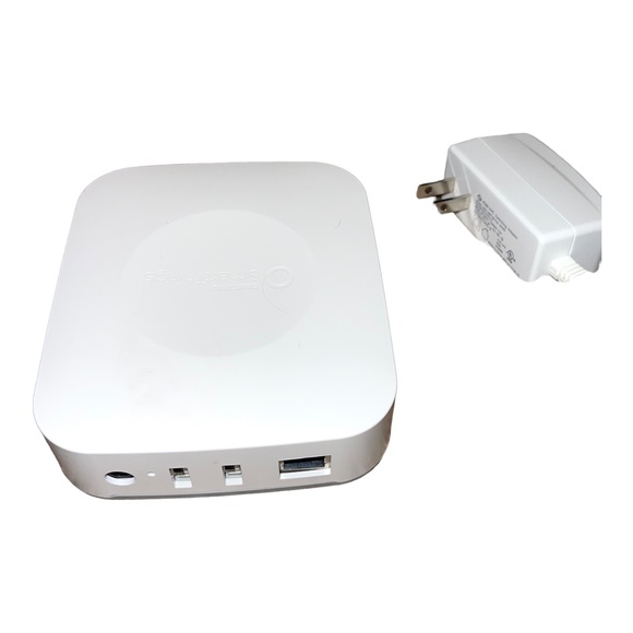 Samsung SmartThings Smart Hub 2nd Generation STH-ETH-250 w/cords, Tested Works! - Picture 9 of 16